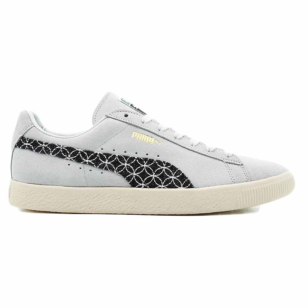 Puma VTG MIJ x Sashiko Lace-Up Grey Suede Leather Mens Trainers 381166_01 UK 9.5 EU 44 US 10.5