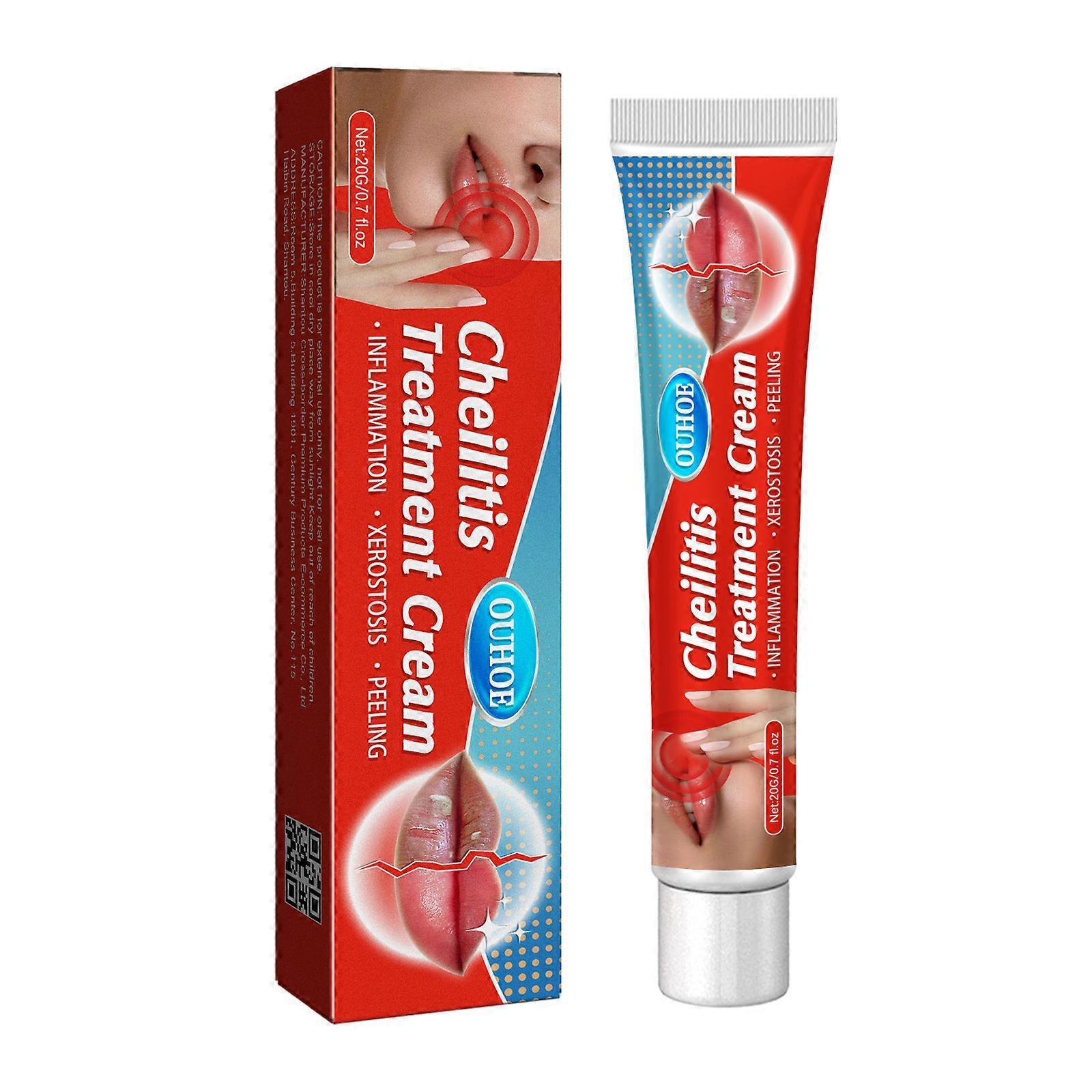 Zhiyi 20g Lip Balm Cheilitis Treatment Cream Remove Dark Oil Moisturizing Lips Repairing Anti-cracking