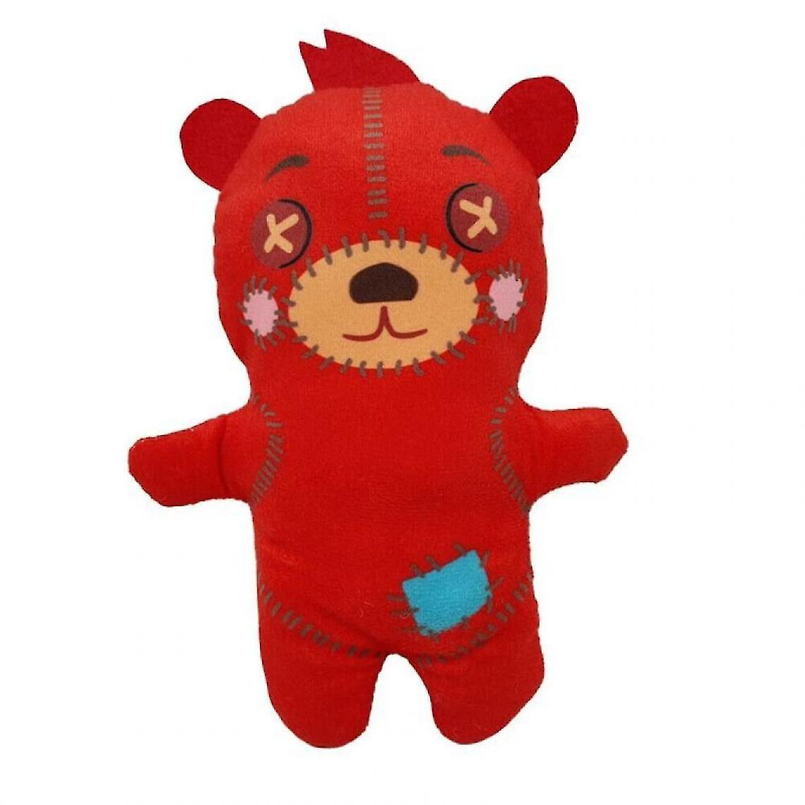 Elciaicle Jj's Red Bear Plush Doll.(red)