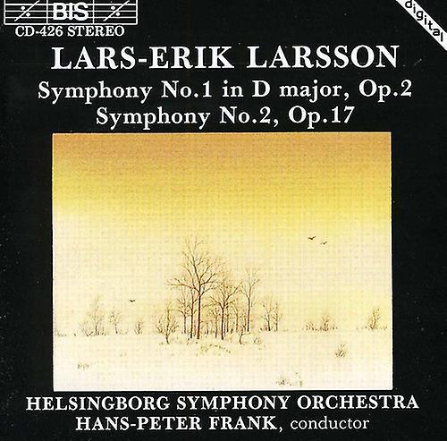 Bis Hans-Peter Frank - Symphonies 1 & 2  [COMPACT DISCS] USA import