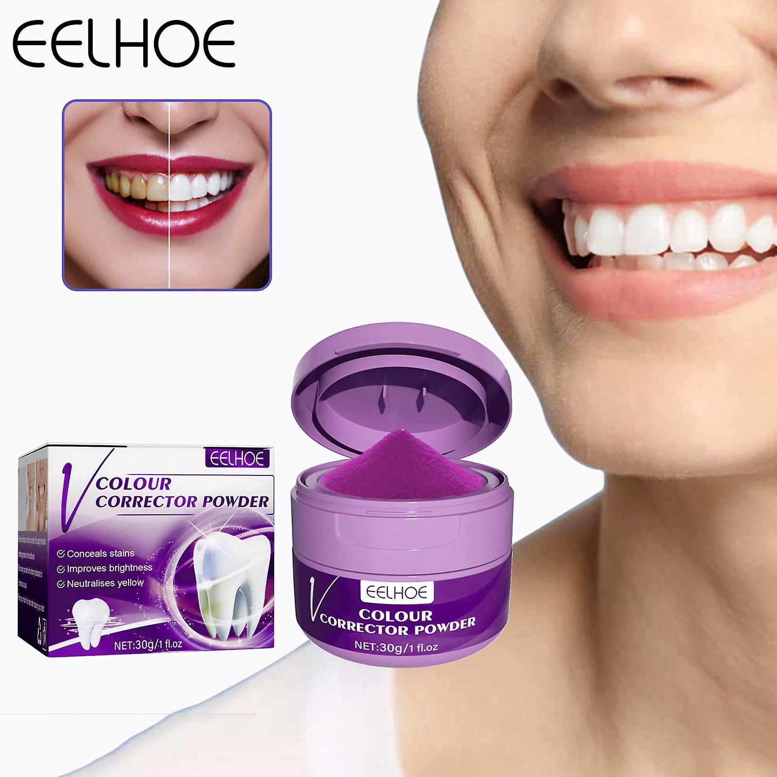 Flye Colour Corrector Powder,whiten And Clean Teeth, Stains And Dirt, Freshen Oral Plaque, And Clean Tooth Washing Powder A