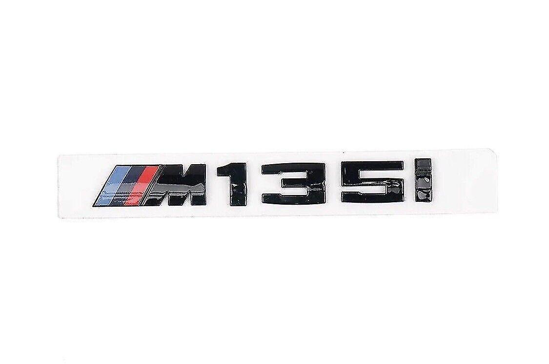 Sega Gloss black bmw m135i letters rear boot lid trunk badge emblem for 1 series