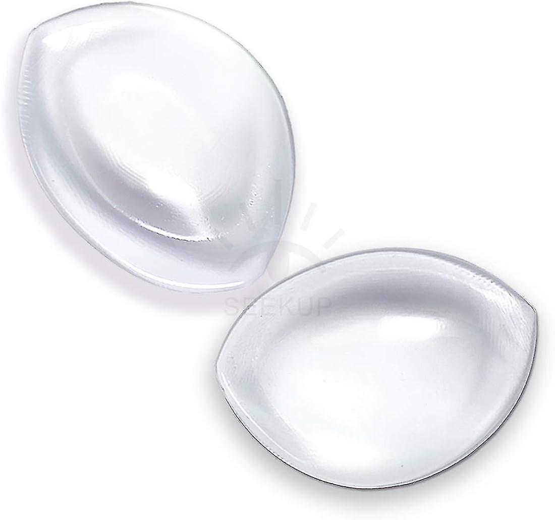 Get It Women Silicone Bra Pads Inserts Breast Enhancer Bust Push Up Pads Swimsuit Enhancement Clear M, L, Xl