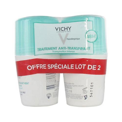 Vichy 48H Anti-perspirant Treatment 2 x 50ml