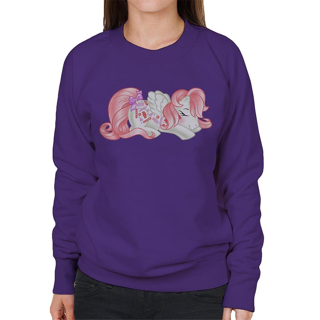 My Little Pony Strawberry Sweetie Sleep Women's Sweatshirt Purple Large