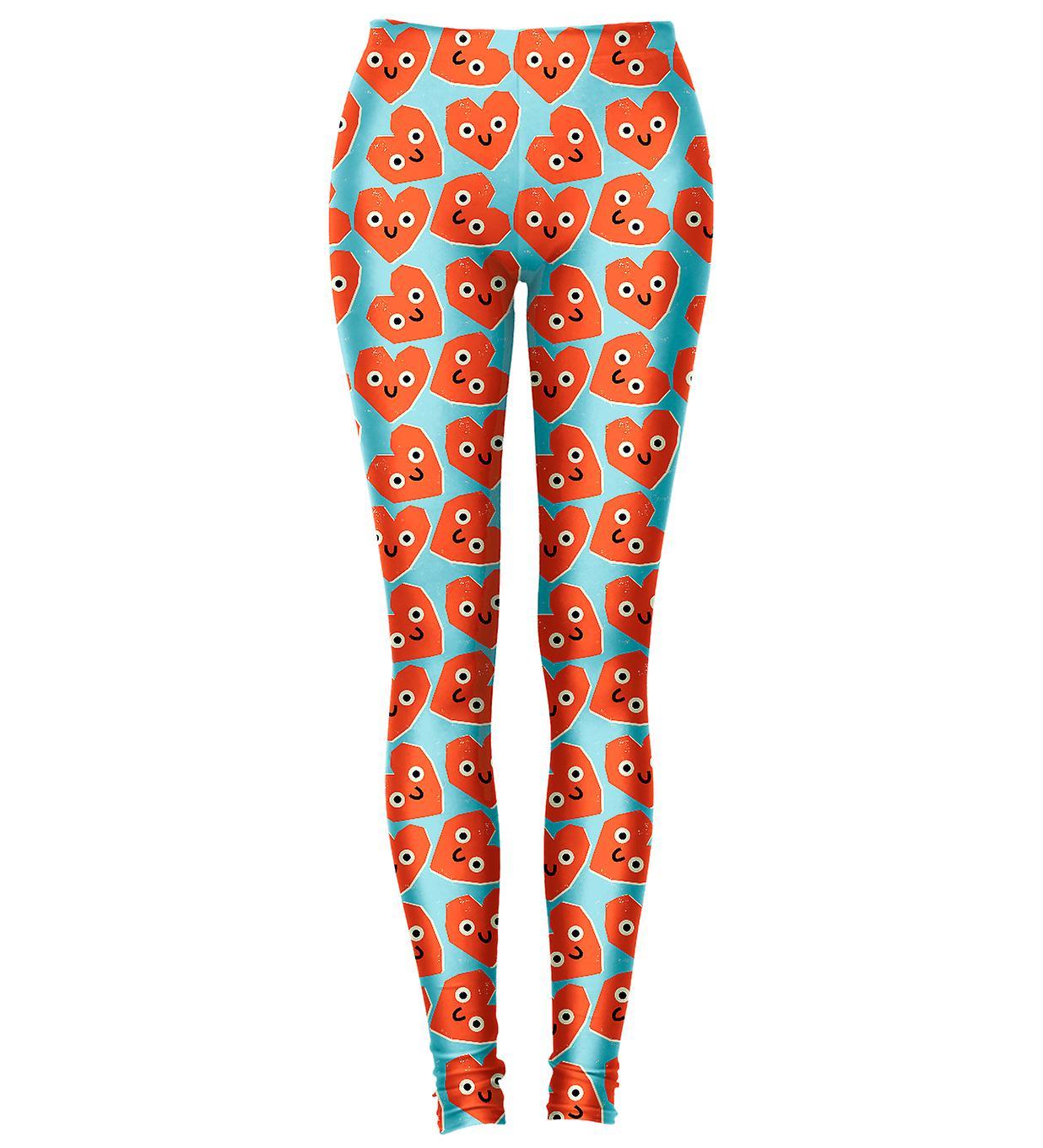 Mr Gugu & Miss Go Mr. Gugu Miss Go Cute hearts Leggings M