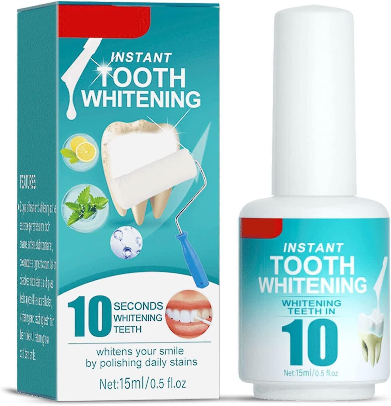 Fongwan Teeth Whitening Paint, Whitening Tooth Paint, Teeth Whitening Gel, Tooth Polish Uptight White, Instant Whitening Paint, Teeth Cleaning 1 Pcs