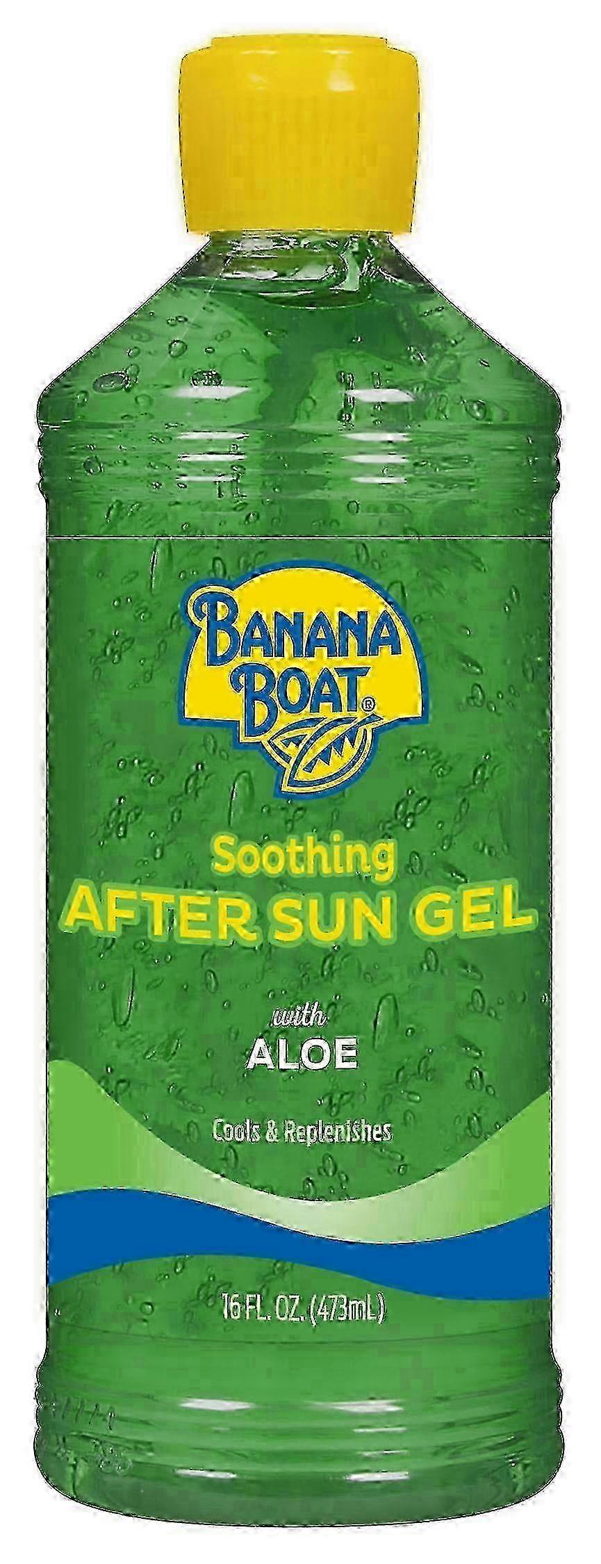 Banana boat soothing aloe after sun gel with aloe vera, 16 oz