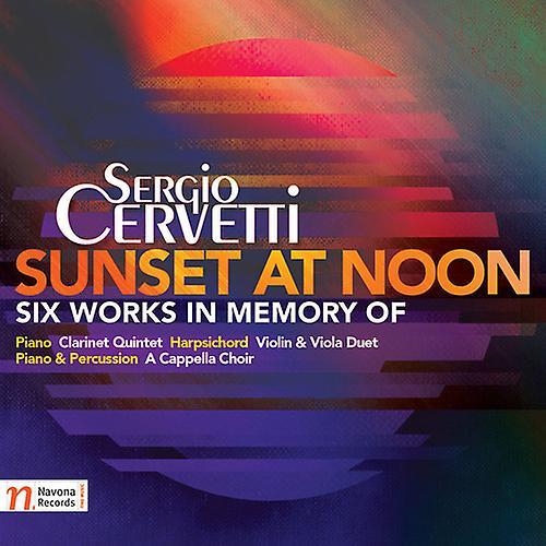 Navona Cervetti / Cabezas / Serrano - Sunset At Noon  [COMPACT DISCS] USA import