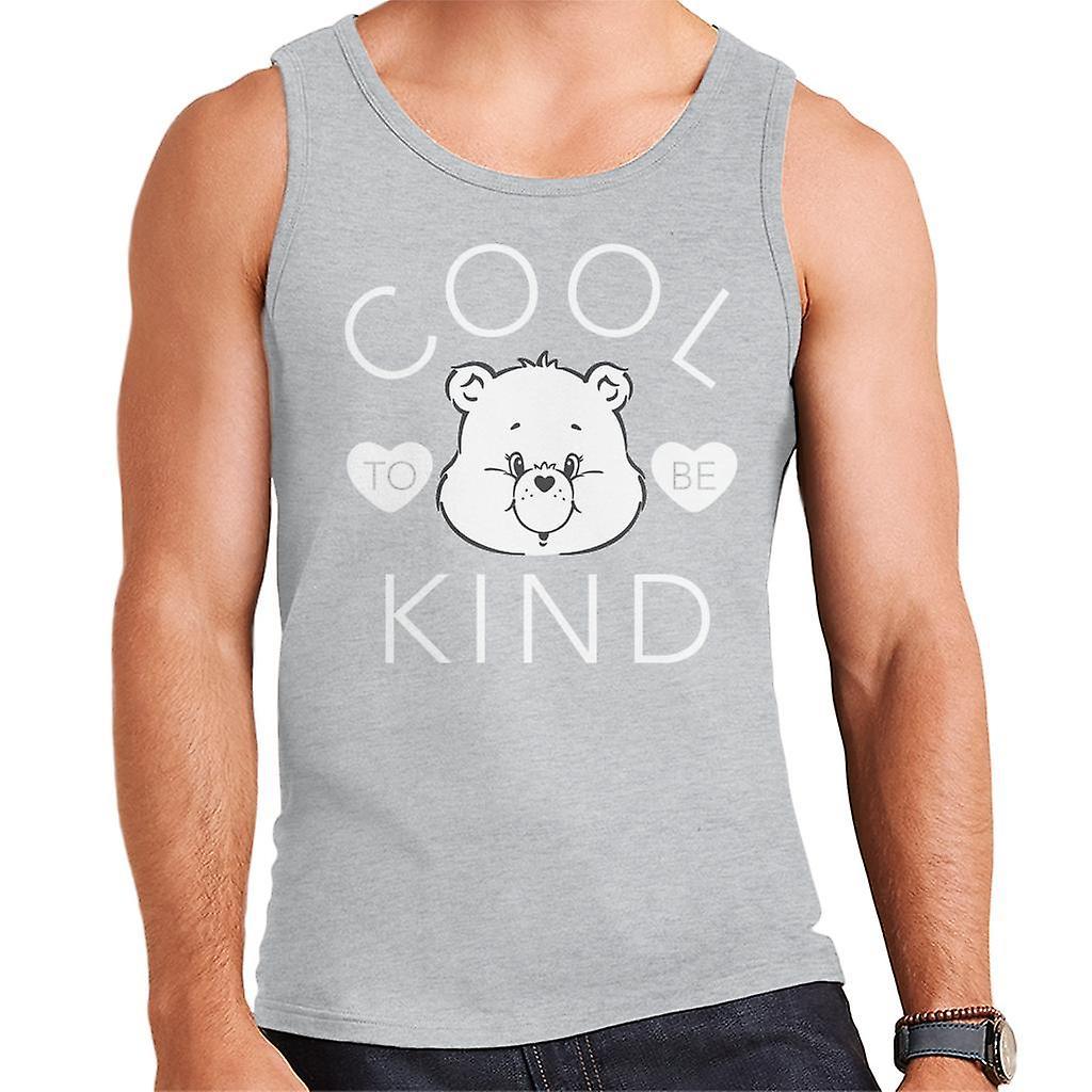 Care Bears Tenderheart Bear Cool To Be Kind Men's Vest Heather Grey XX-Large