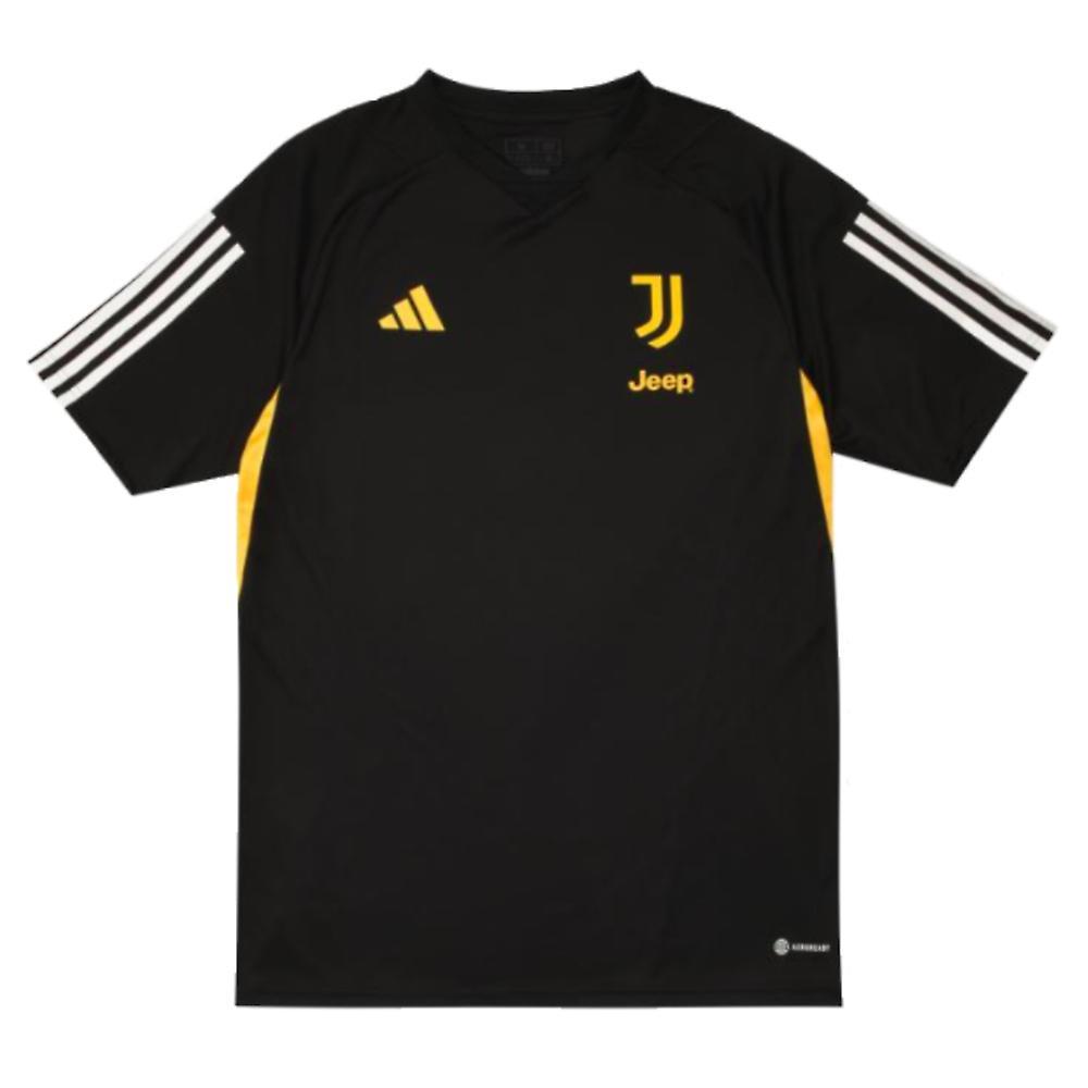 Adidas 2023-2024 Juventus Training Shirt (Black) XXXL 48-50 inch Chest