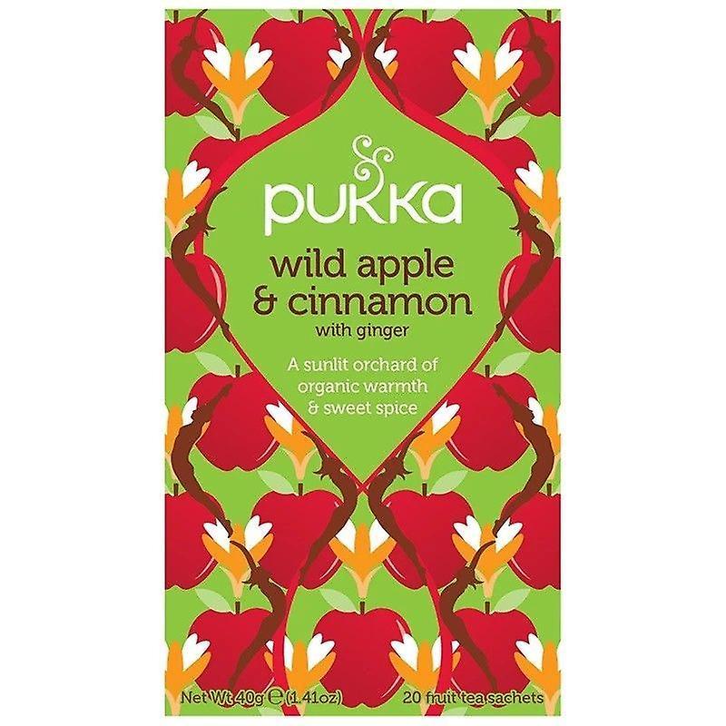 Pukka Wild Apple & Cinnamon Tea Bags 80