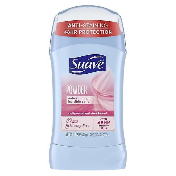 Suave Deodorant Antiperspirant & Deodorant Stick Powder, 1.2 Oz