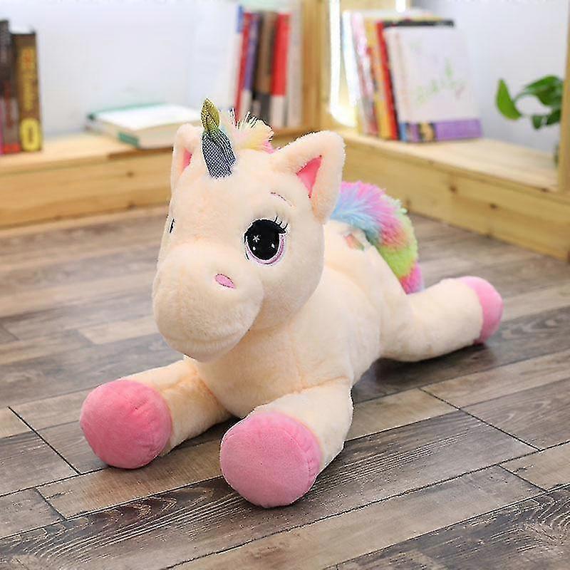 Zhiyi Giant Size 40cm Unicorn Plush Toy Soft Stuffed Rainbow Unicorn Doll Animal Horse Toy High Quality Gifts For Children Girls