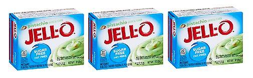 Jell-O Jello Sugar Free Pistachio Instant Pudding & Pie Filling Mix 3 Pack