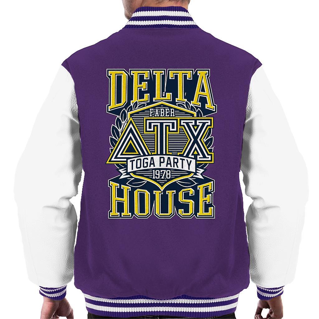 Animal House DTX 1978 Toga Party Men's Varsity Jacket Purple/White XX-Large