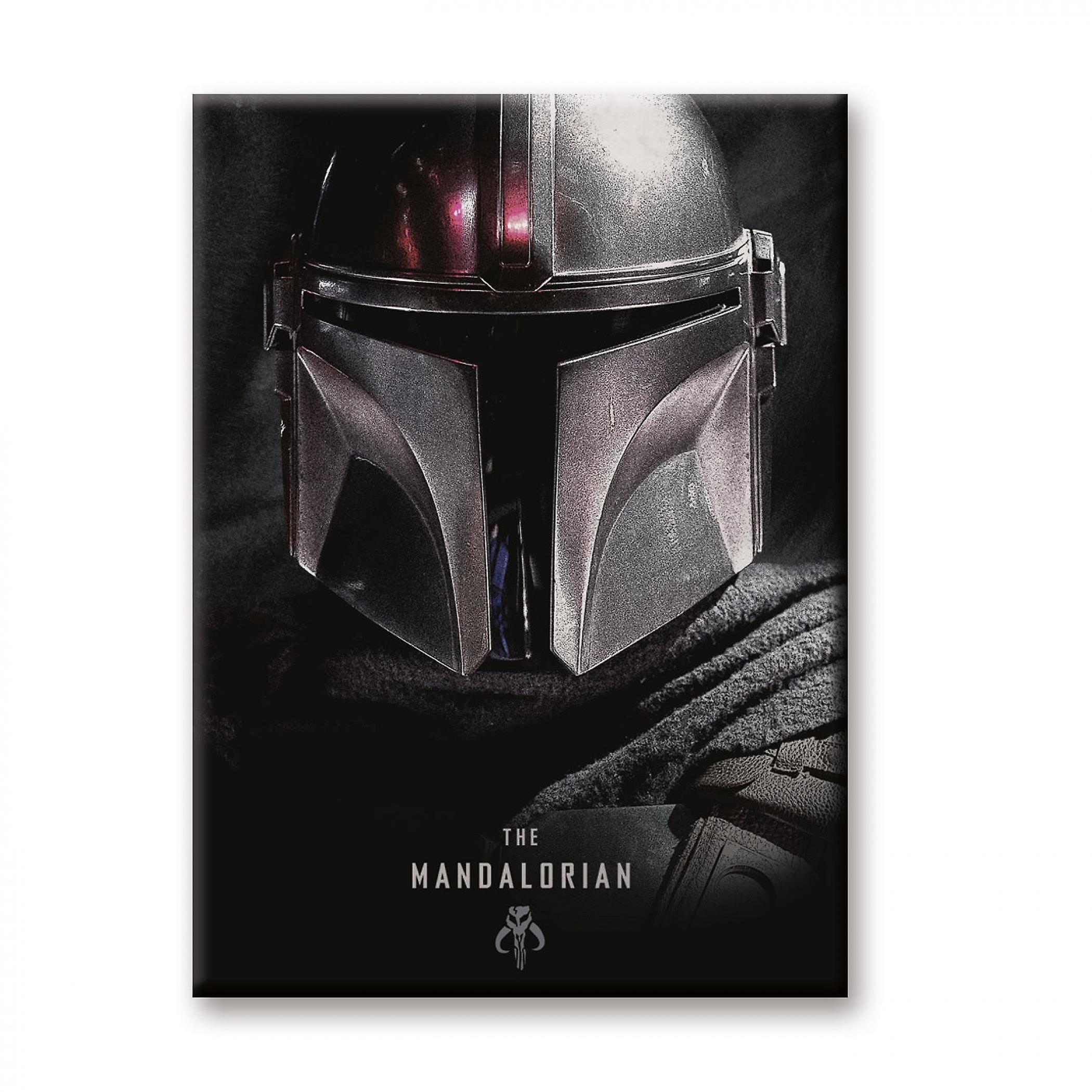 Star Wars The Mandalorian Character Helmet Magnet Multi-Color