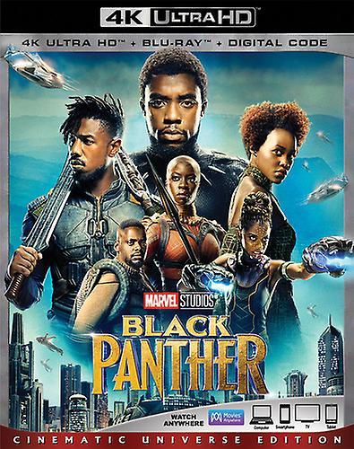 Walt Disney Video Black Panther  [ULTRA HD BLU-RAY REGION: A USA] With Blu-Ray, 4K Mastering, Ac-3/Dolby Digital, Digital Copy, Dolby, Dubbed, Subt...