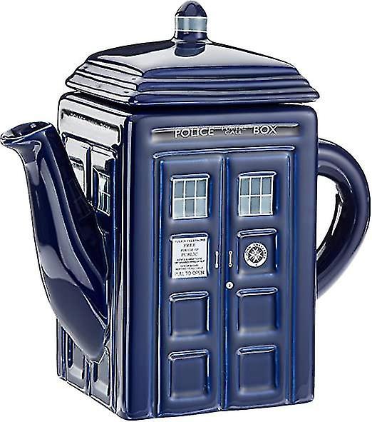 Yijin Getit Doctor Who Tardis Tea Pot, Dr182 red