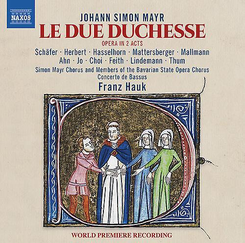 Naxos Opera Classics Mayr / Simon Mayr Chorus / Hauk - Due Duchesse  [COMPACT DISCS] 2 Pack USA import