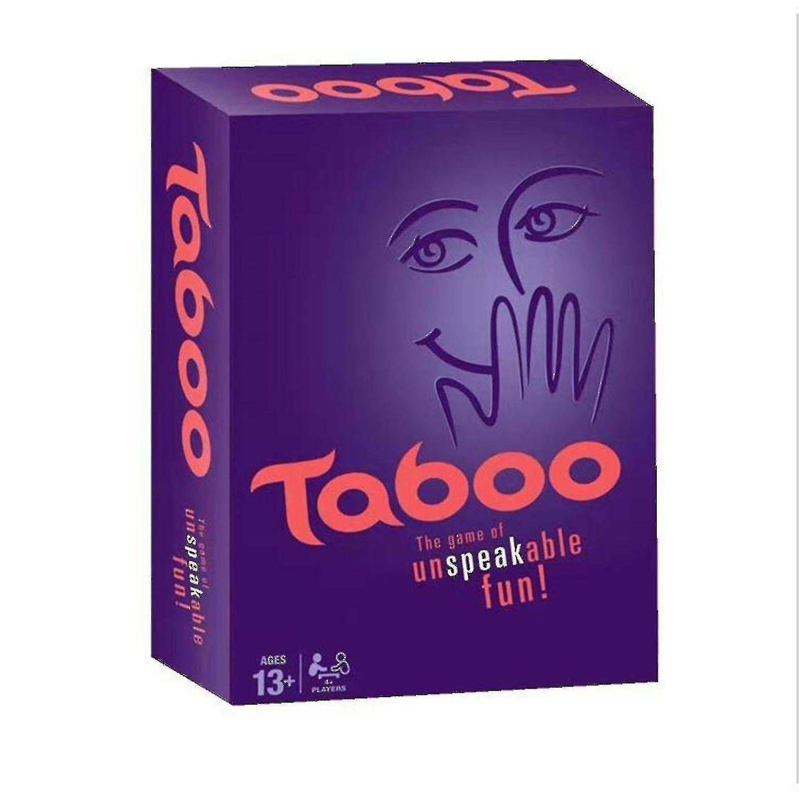 Taboo Game Classic Hourglass Timing Family Board Game WHBYV