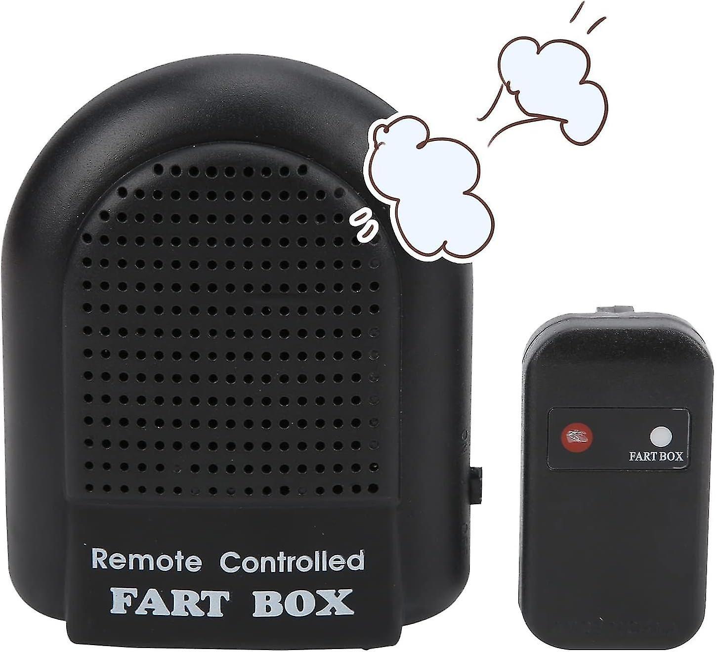 Fart Machine with Remote, Electronic Remote Controlled Fart Machine for Family and Friend - Black --WHBYV