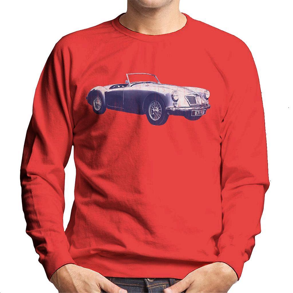 MG MGA 1962 British Motor Heritage Men's Sweatshirt Red Large