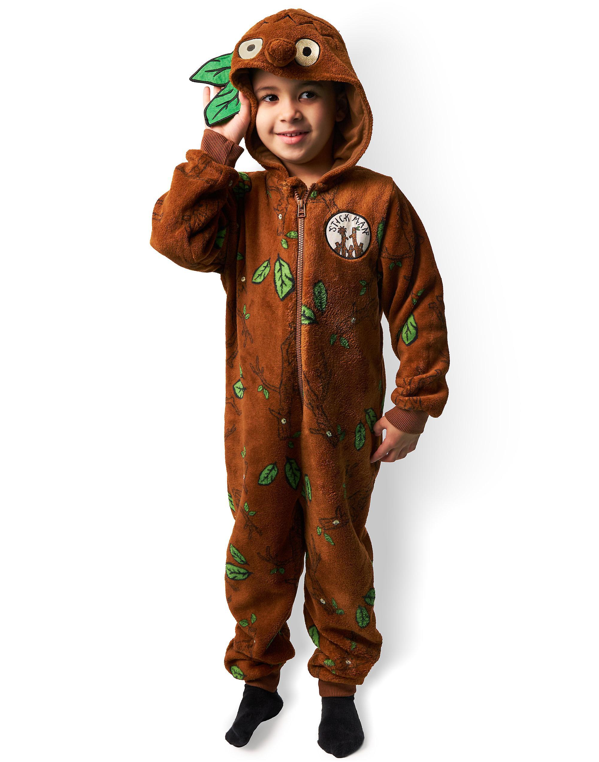 Vanilla Underground Gruffalo & Friends Unisex Kids Onesie Brown Stickman 18-24 Months