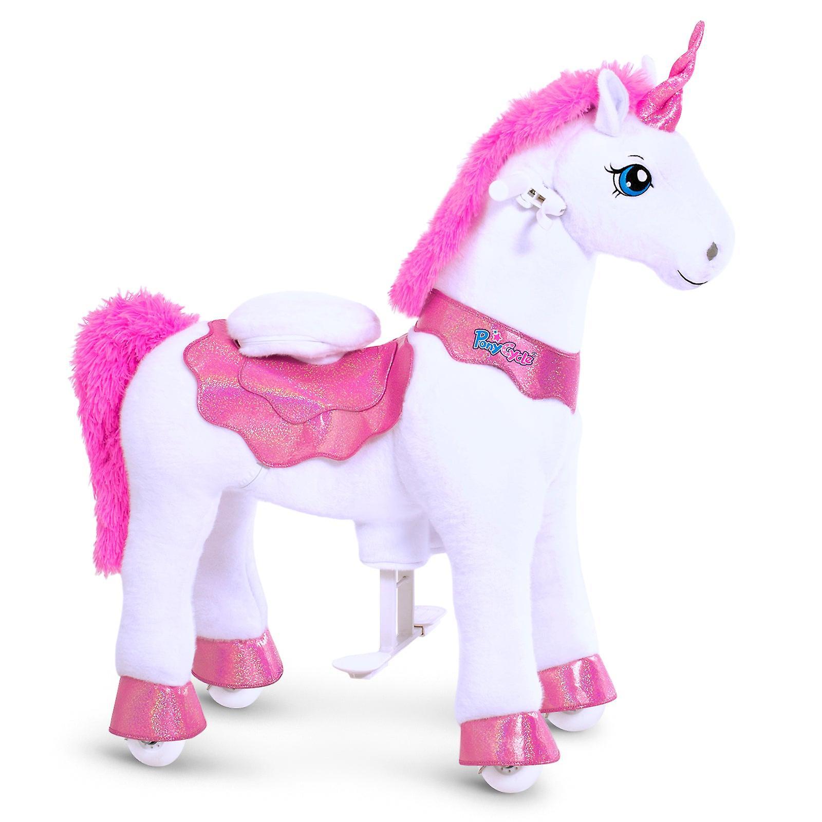 PonyCycle Model E Pink Unicorn Toy Size 4 for age 4-8