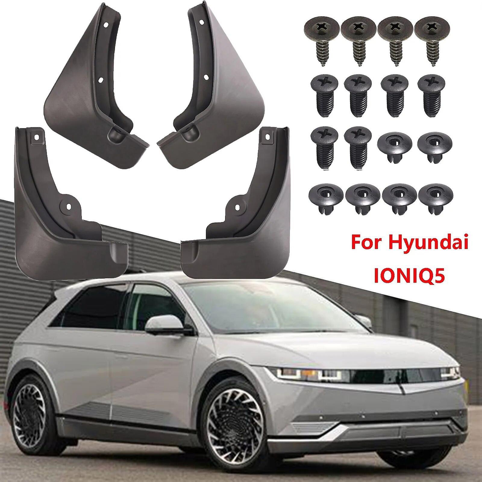 Cciyu For Hyundai Ioniq5 Splash Guards Mudguards Fenders Mudflaps Mud Flaps Guards Front Rear Plastic Wheel Protector 2021 2022 2023