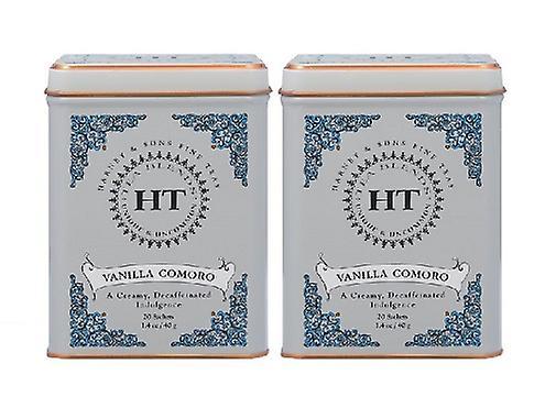 Harney & Sons Fine Teas Harney & Sons Vanilla Comoro Decaffeinated Black Tea 2 Pack