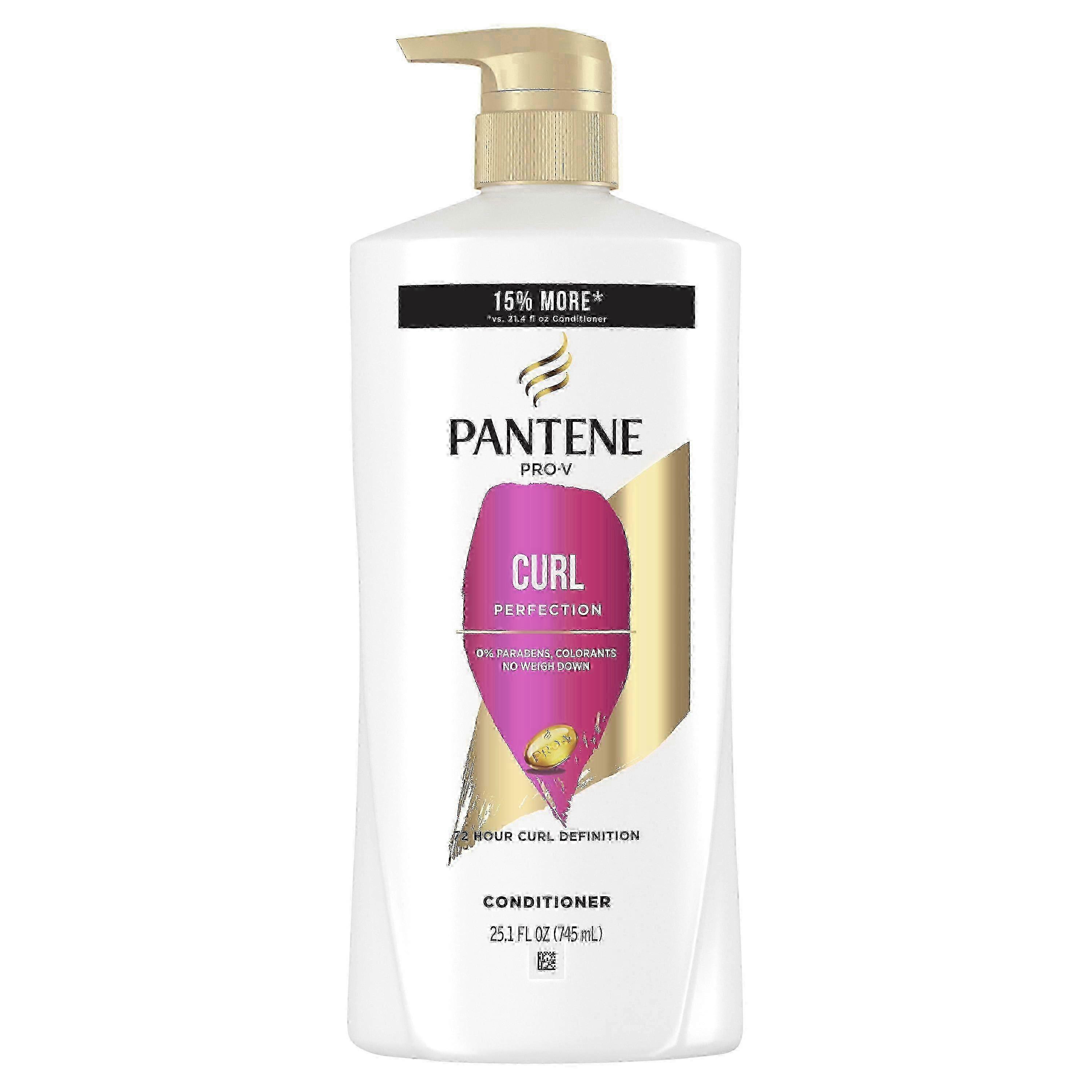 Pantene base hair conditioner, curl perfection, 25.1 oz