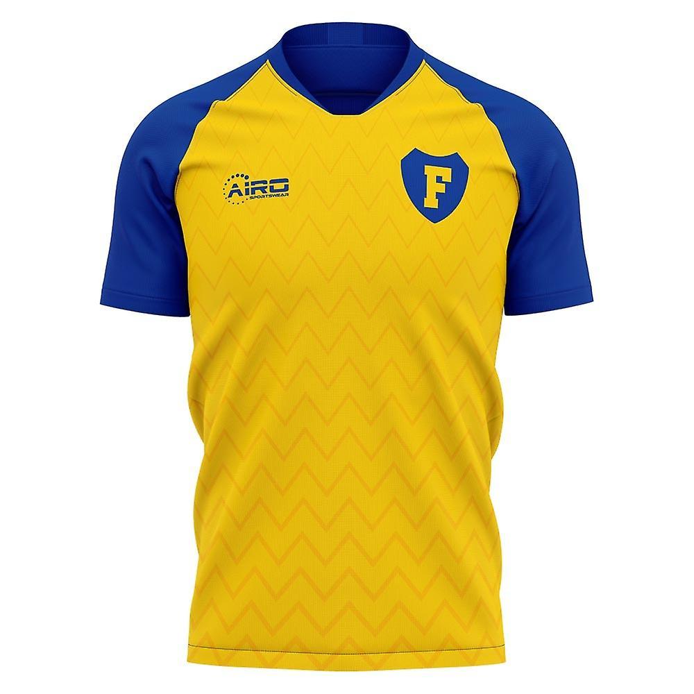 Airo Sportswear 2023-2024 Frosinone Home Concept Football Shirt - Kids Yellow MB 27-29 inch Chest (69/75cm)