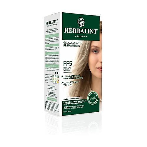 Herbatint Hair Dye Permanent Color Gel FF5 Sand Blonde 150 ml