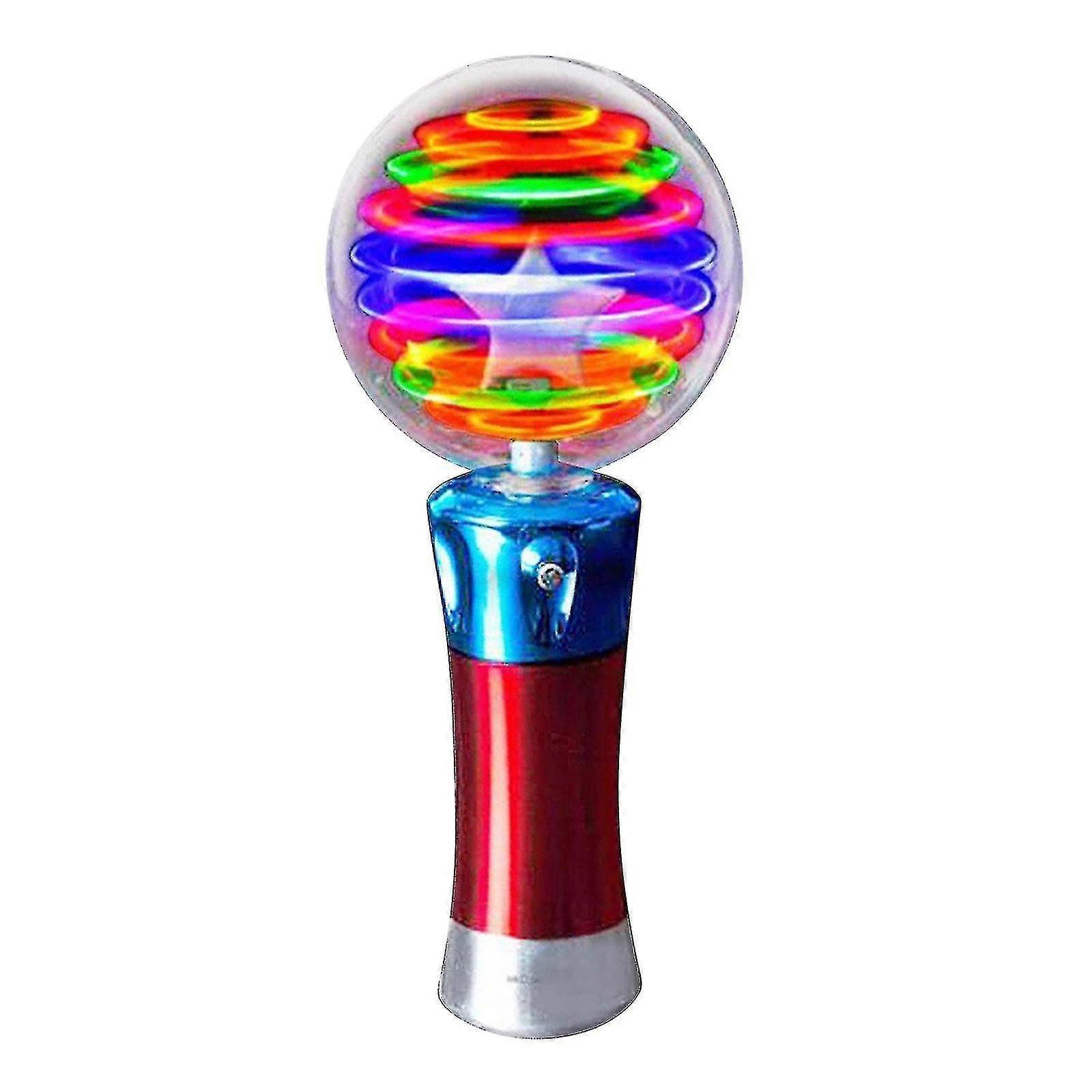 Tinor Children's Luminous Magic Ball Toy Stick Led Flash-rotating Light Show Toy