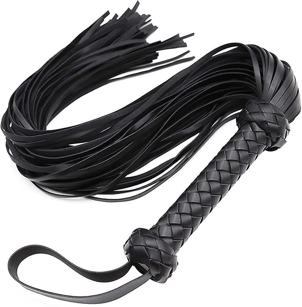 Almi Faux Leather Whip For Horse Riding,soft Crop For Equestrian,floggers For Cosplay