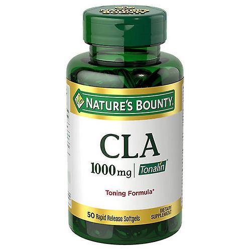 Natures Bounty Nature's Bounty  CLA Softgels,1000 mg ,50 Softgels (Pack of 1)