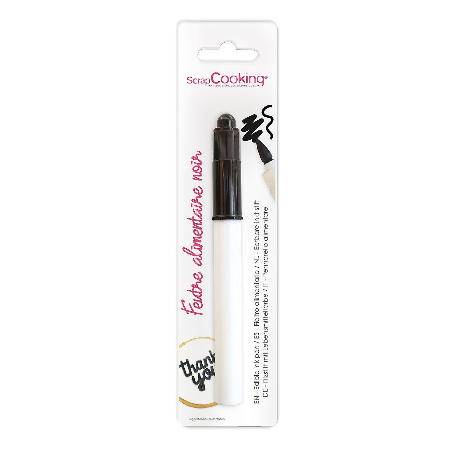 ScrapCooking Food colouring pen - Black