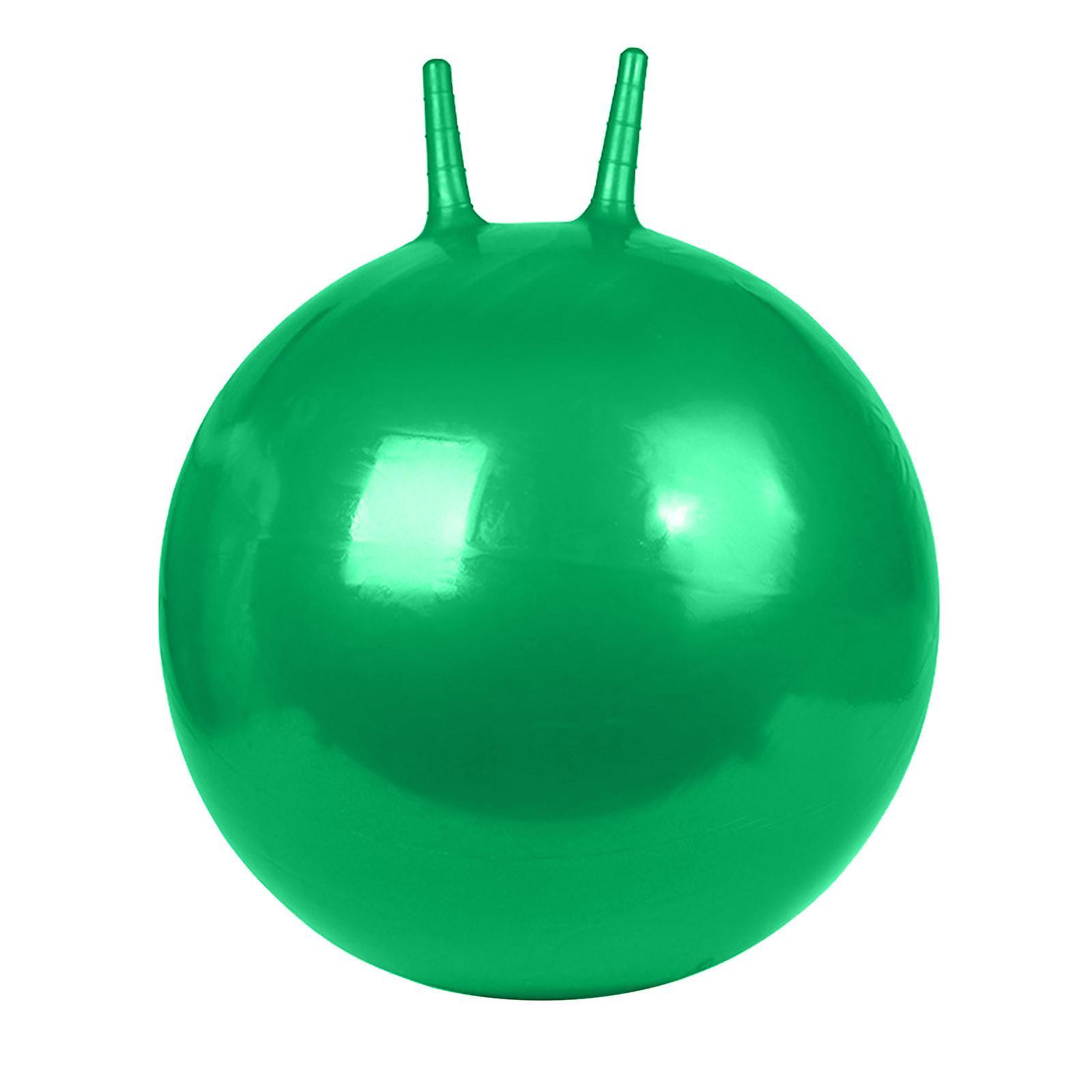 Kakanwo Large Exercise Retro Space  Hopper Play Ball Toy Kids Adult Game Bouncing Ball Green