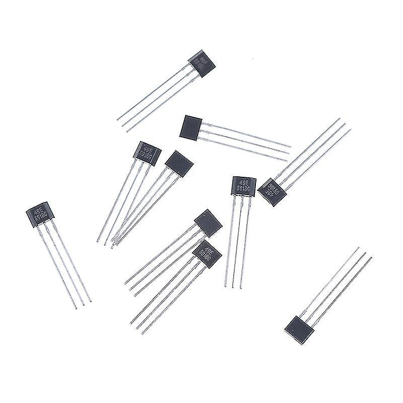 Camila 10pcs Hall Element 49e Oh49e Ss49e Linear Sensor Hall Sensor