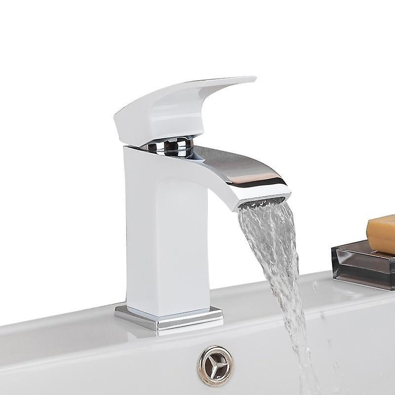 Slowmoose Mixer Bathroom Sink & Deck Mounted Bath Taps Faucet G1007-8