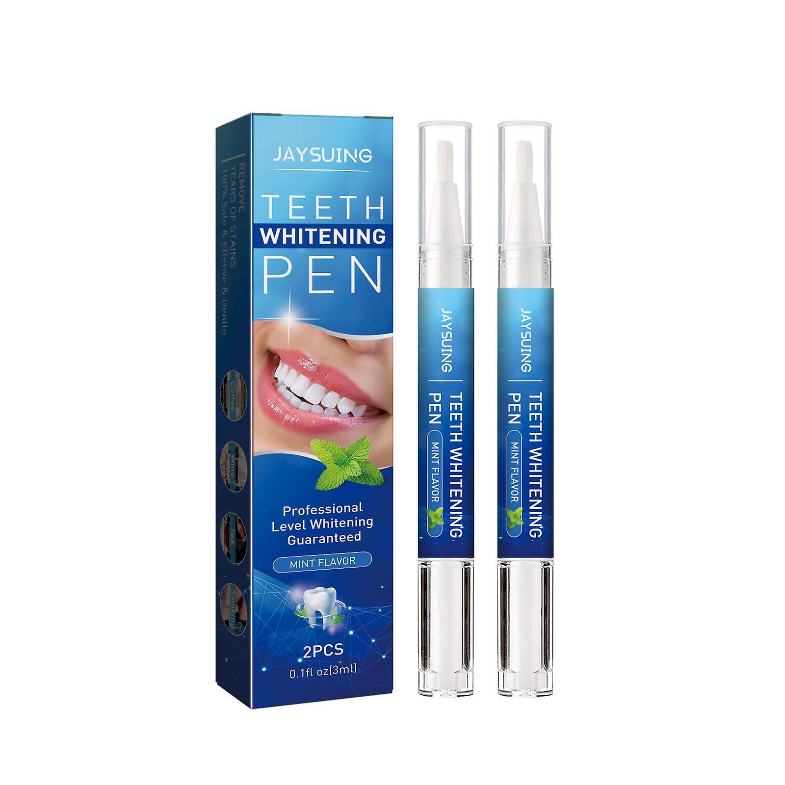 unbrand Teeth Whitening Pen Tooth Cleaning Pen Quickly Whitens Teeth And Preserves Mouth 2X3ML A