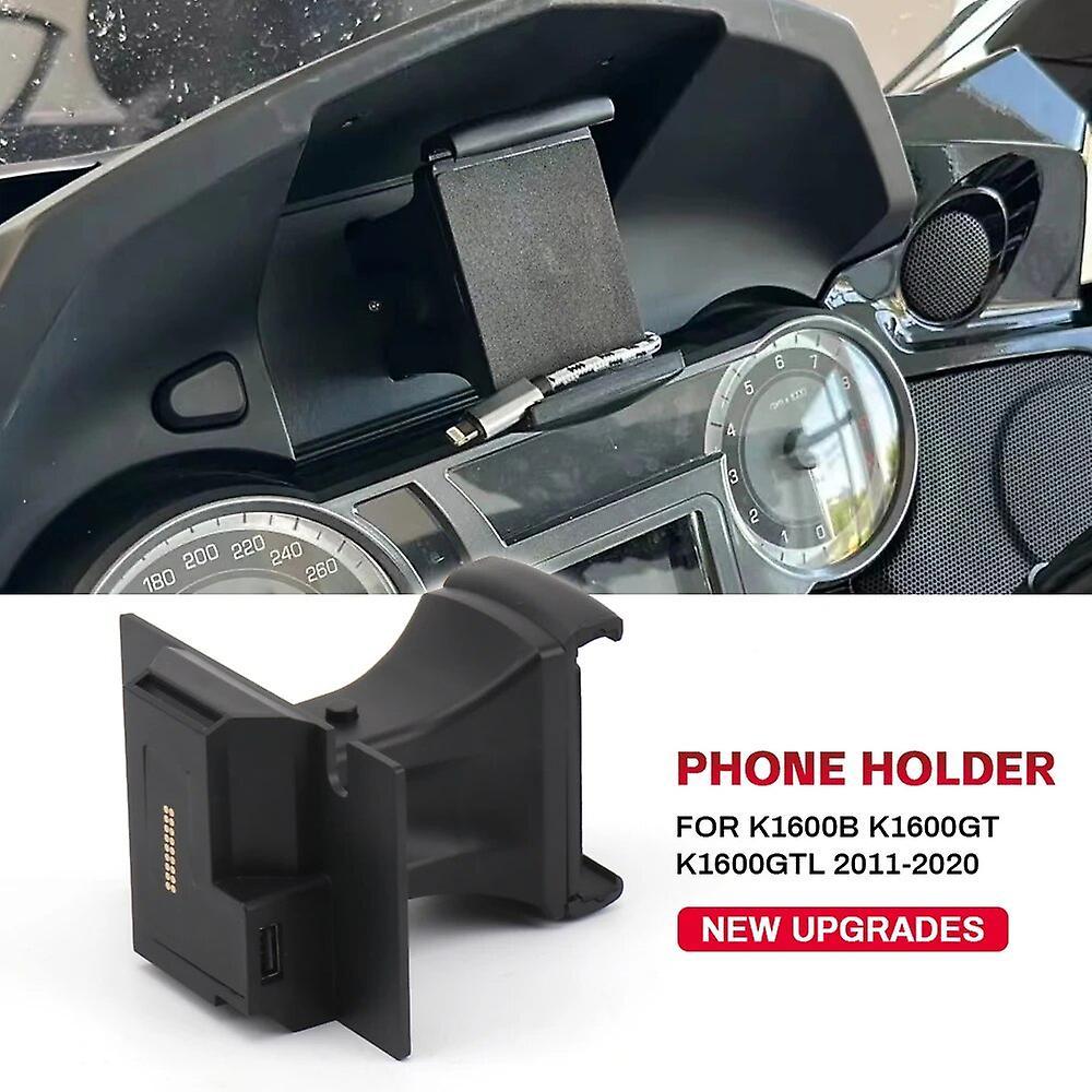 Scitoo Motorcycle Phone Holder One-click unlock Navigation bracket For BMW K1600GTL K1600GT K1600B K1600 B K 1600 GT GTL 2011-2020