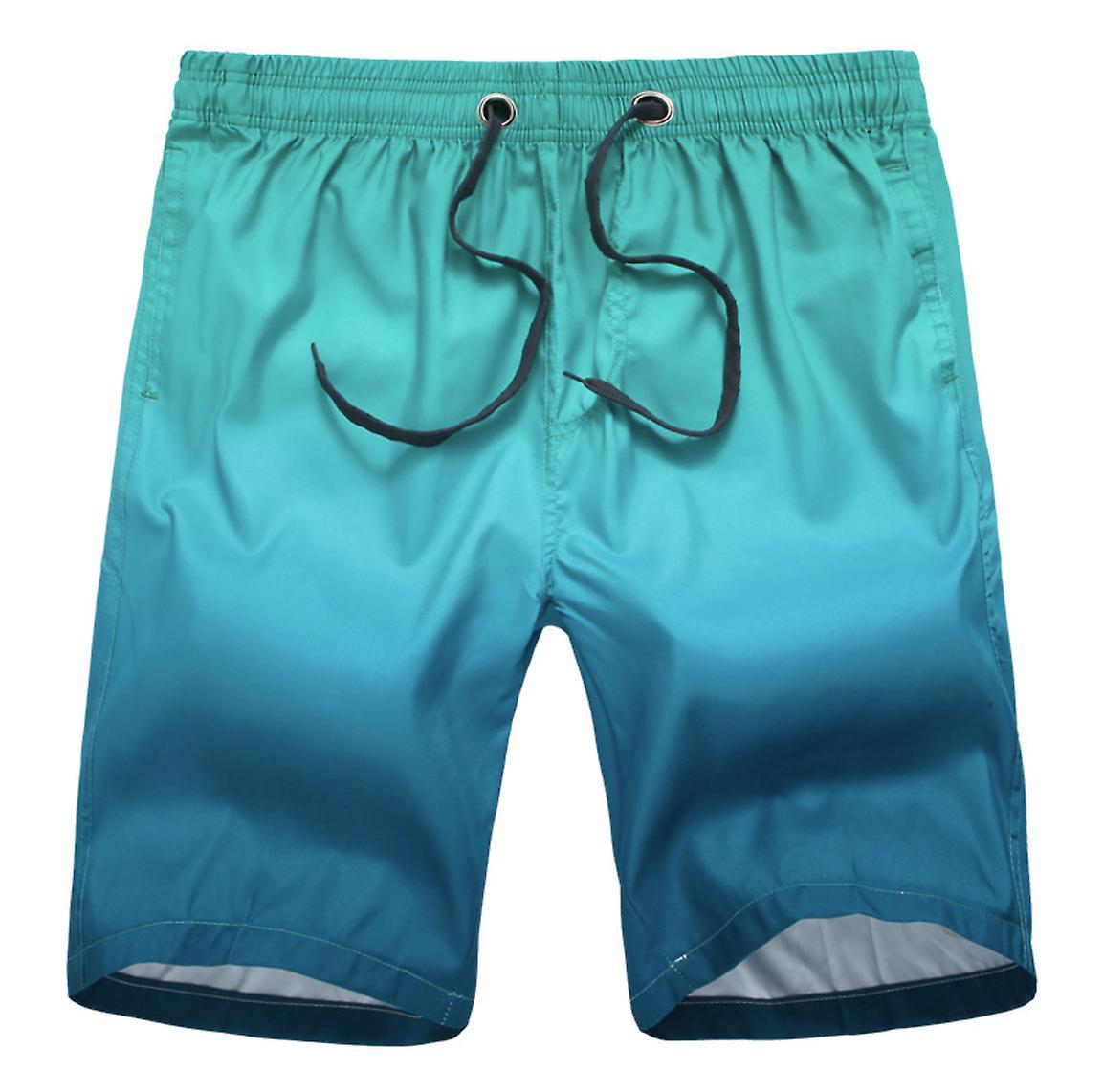 Zhihuan Men's  Plus Size Five-point Swim Trunks