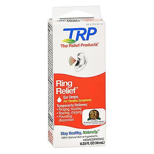 TRP Company The Relief Products Ring Relief Homeopathic Ear Drops, 0.33 oz (Pack of 1)