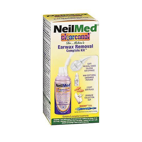 Neilmed NeilMed ClearCanal Earwax Removal Kit, 75 ml (Pack of 1)