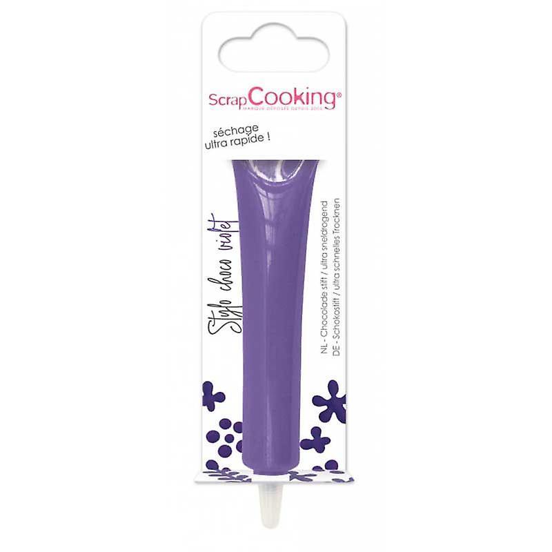 ScrapCooking Purple Chocolate Pen 25 g 16,7 x 5,2 x 2 cm