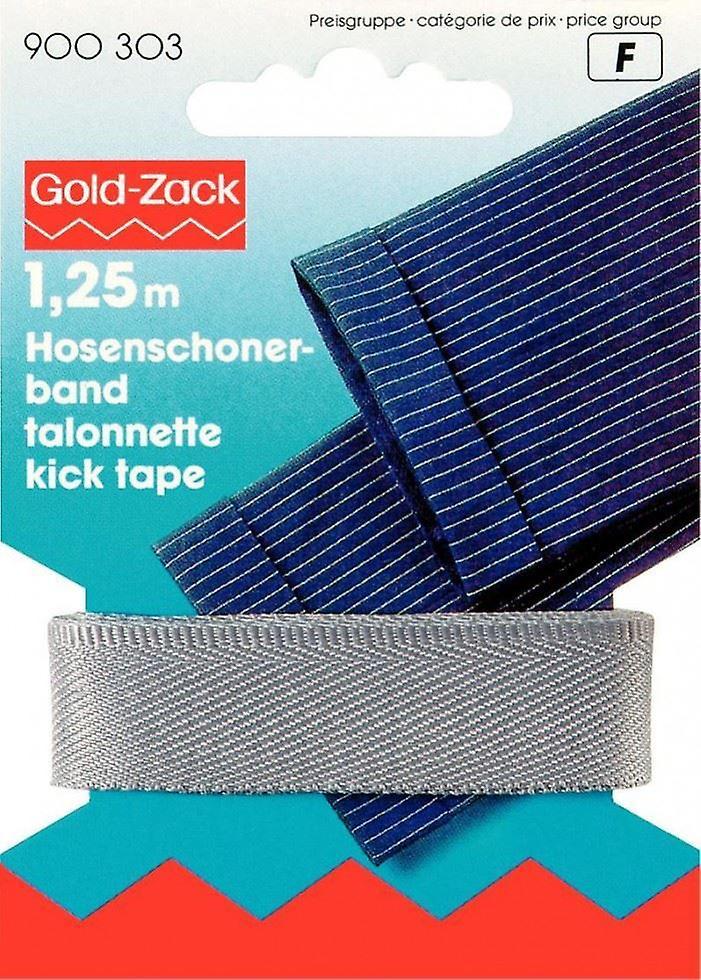 17mm Prym Sew On Kick Tape 1.25m  Medium Grey - each