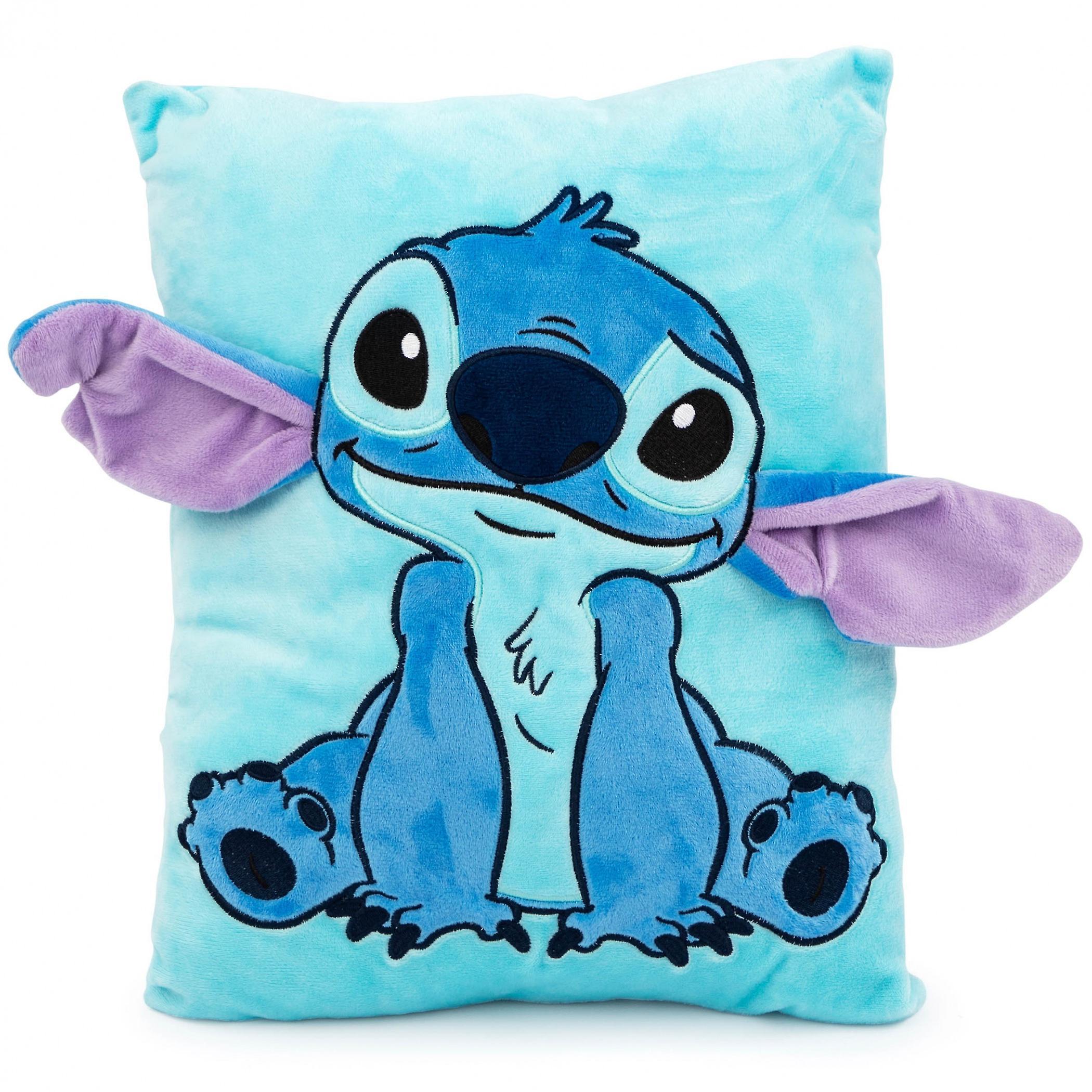 Cartoons Lilo & Stitch Big Ears 3D Snuggle Pillow Blue