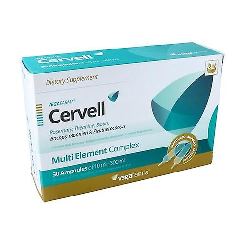 Vegafarma Cervell 30 ampoules of 10ml